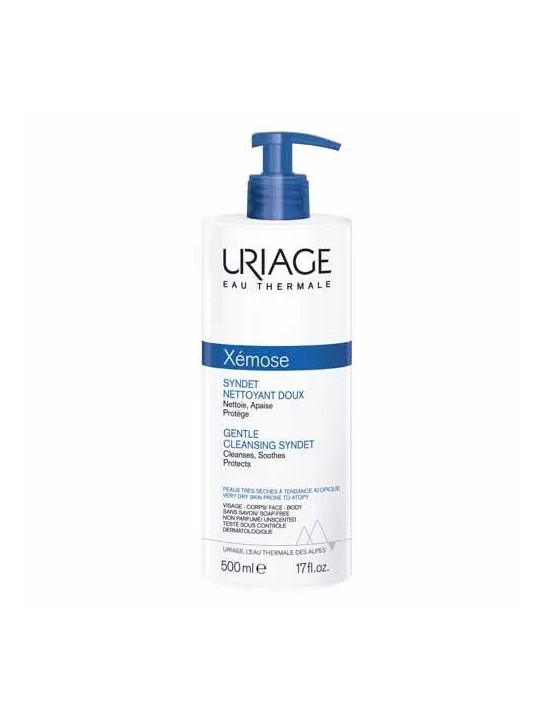 Uriage Xémose Syndet Nettoyant Doux Peaux Tres Seches A Tendance Atopique 500ml