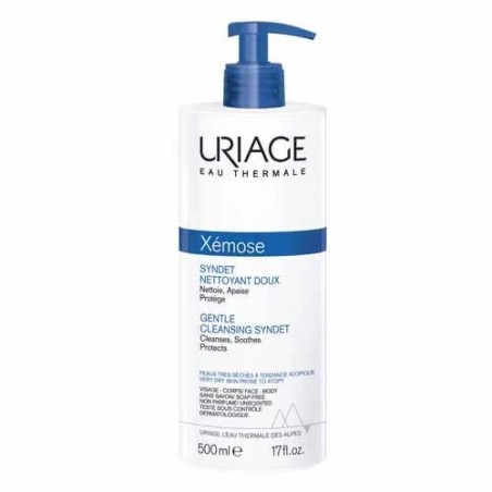 Uriage Xémose Syndet Nettoyant Doux Peaux Tres Seches A Tendance Atopique 500ml