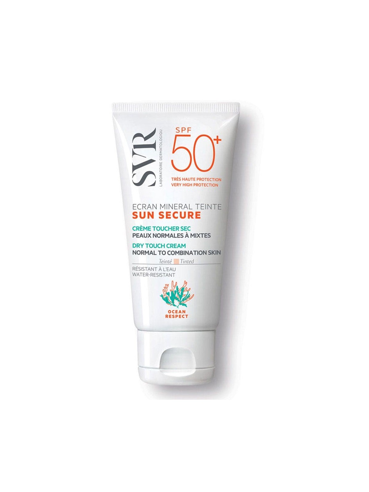 Svr Sun Secure Ecran Mineral Teinte Spf50+ Peaux Normales A Mixtes 50ml