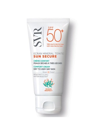 Svr Sun Secure Ecran Mineral Teinte Spf50+ Peaux Seches A Tres Seches 50ml