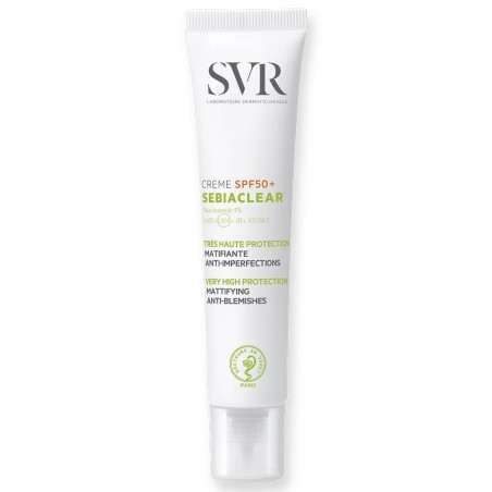 Svr Sebiaclear Crème Matifiante Anti-imperfections SPF50+ 40ml