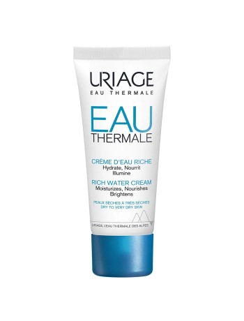 Uriage Eau Thermale Creme D'eau Riche Peaux Seches A Tres Seches 40ml