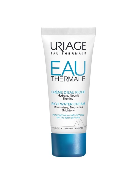 Uriage Eau Thermale Creme D'eau Riche Peaux Seches A Tres Seches 40ml