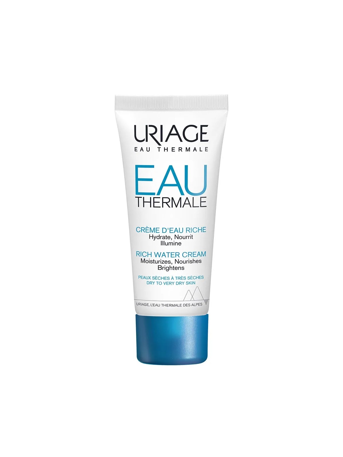 Uriage Eau Thermale Creme D'eau Riche Peaux Seches A Tres Seches 40ml