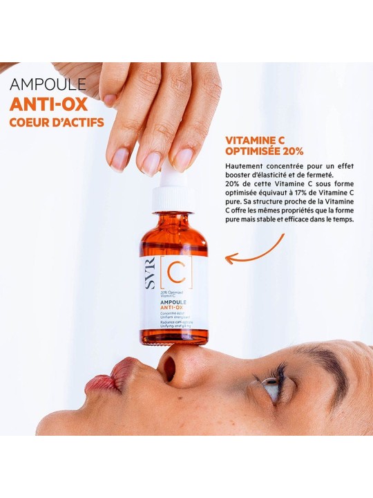 Svr [C] Ampoule Anti Ox Vitamine C 20% Tous Types De Peaux 30ml