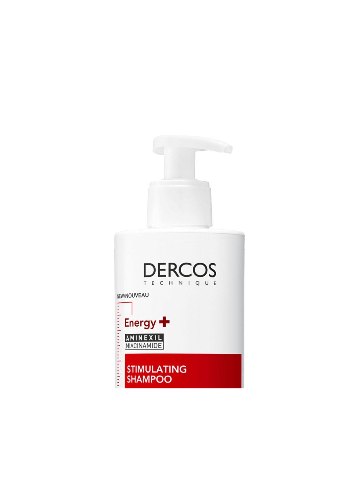 Vichy Dercos Shampooing Energy+ stimulant anti-chute à l'Aminexil 400 ml