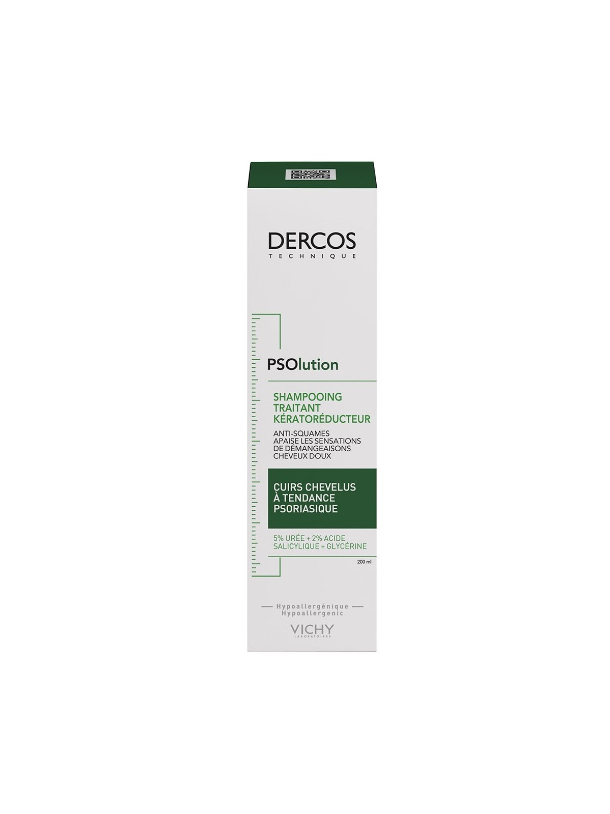 Vichy Dercos Shampooing Traitant Kératoréducteur PSOlution 200ml