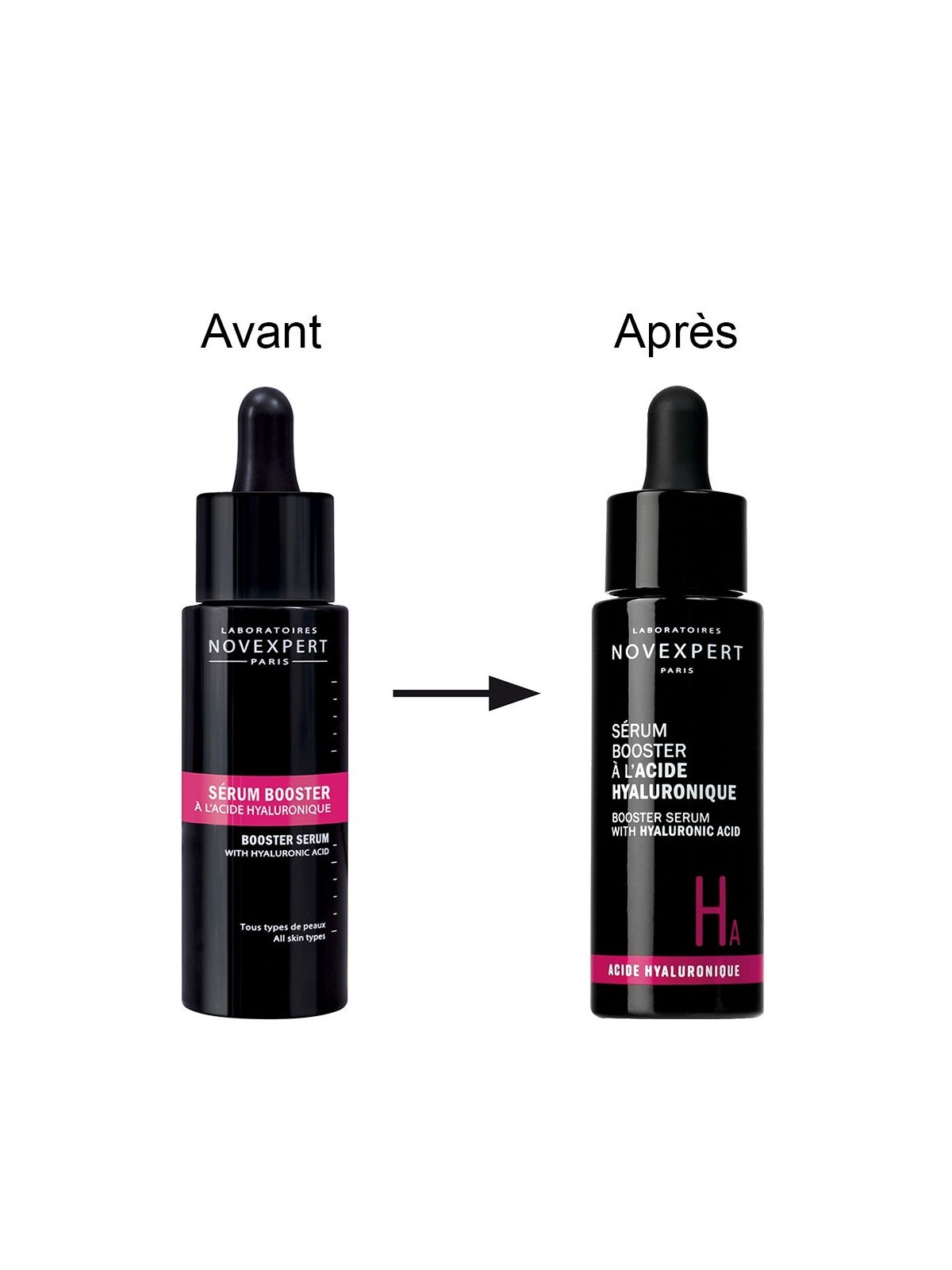 Novexpert Acide Hyaluronique Sérum Booster à l'Acide Hyaluronique 30ml