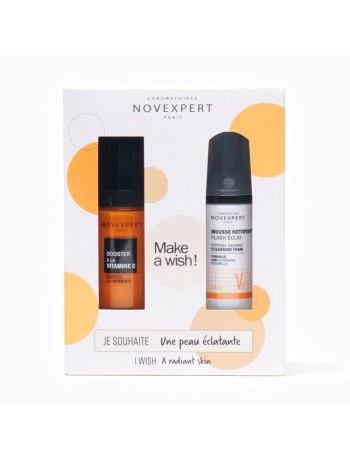 Novexpert Coffret (mousse nettoyante/40ml + sérum visage/30ml)