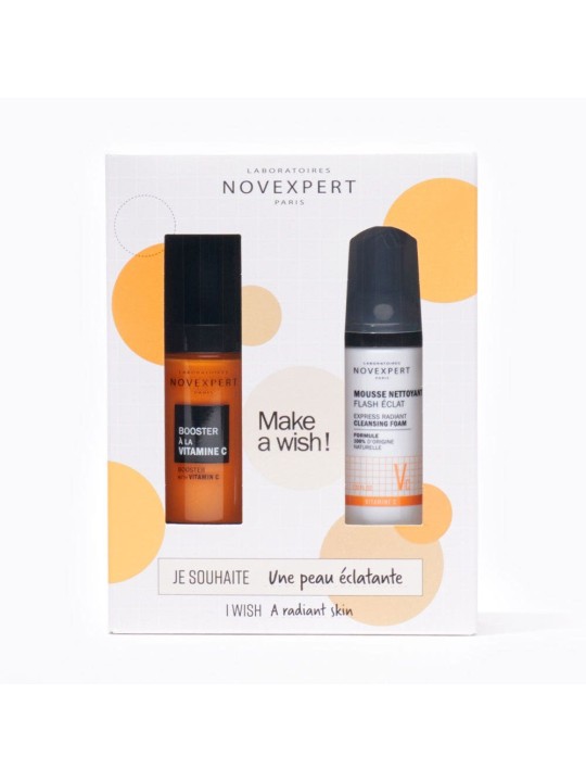 Novexpert Coffret (mousse nettoyante/40ml + sérum visage/30ml)