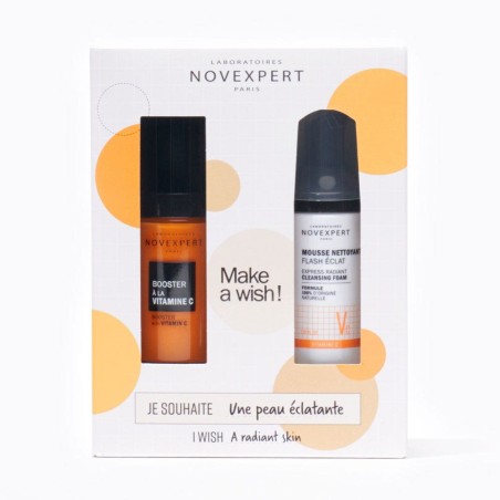 Novexpert Coffret (mousse nettoyante/40ml + sérum visage/30ml)