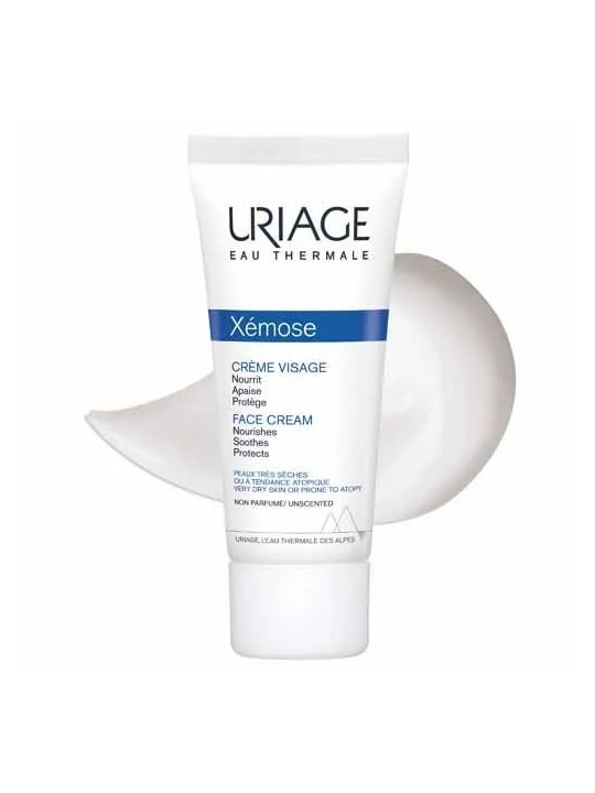 Uriage Xémose Creme Visage Peaux Tres Seches A Tendance Atopique 40ml