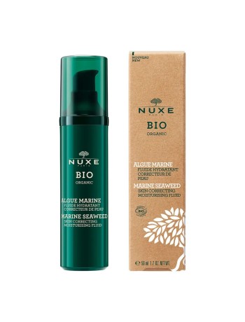 Nuxe Bio Fluide Hydratant Correcteur De Peau Algue Marine 50ml