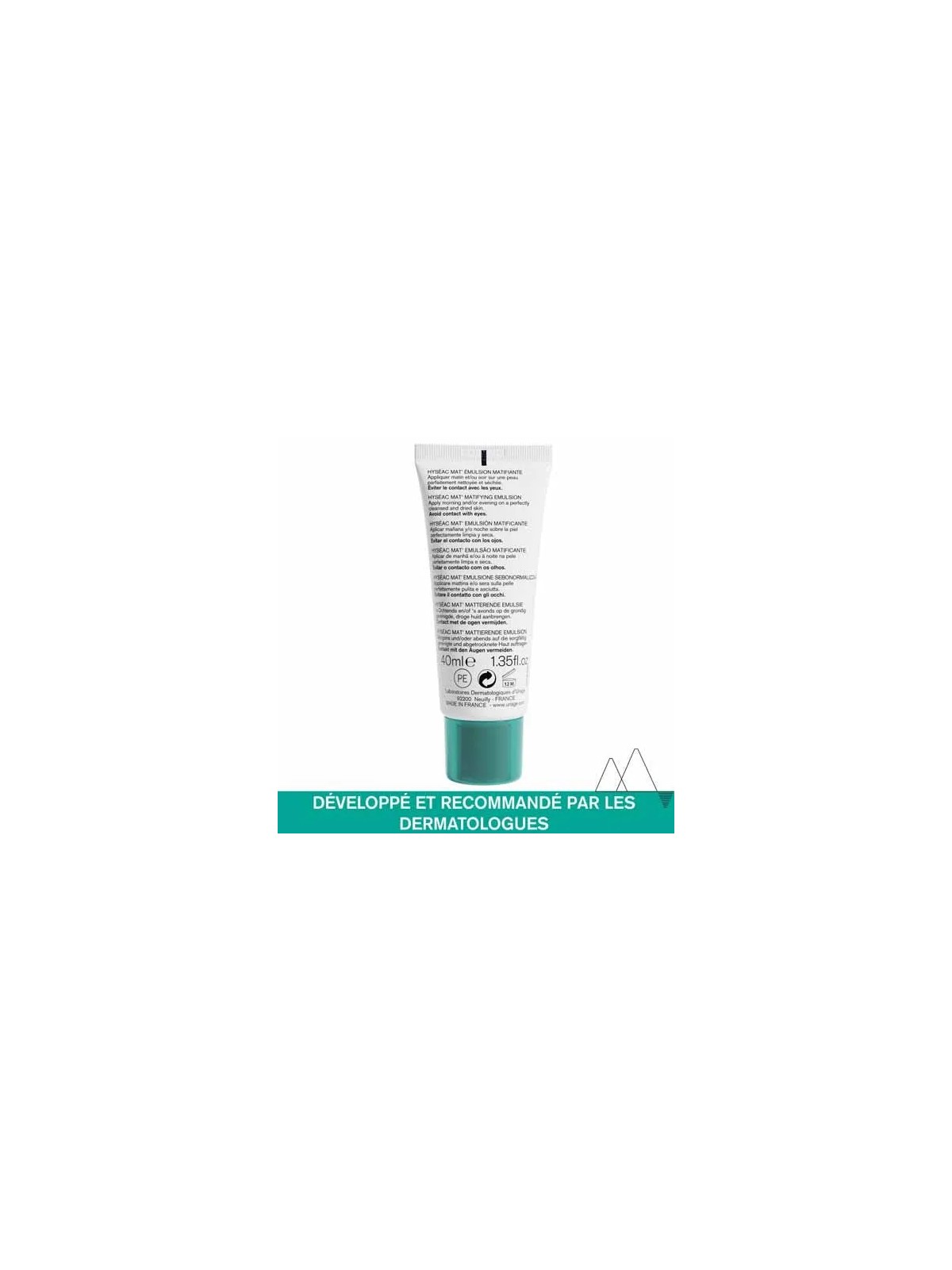 Uriage Hyséac Mat Gel Crème Matifiant 40ml