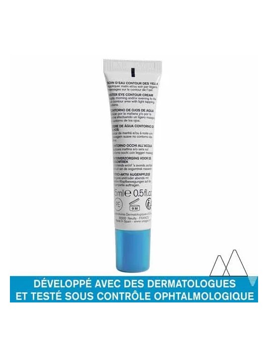 Uriage Eau thermale et Hydratation Soin D'eau Contour Des Yeux Peaux Sensibles 15ml