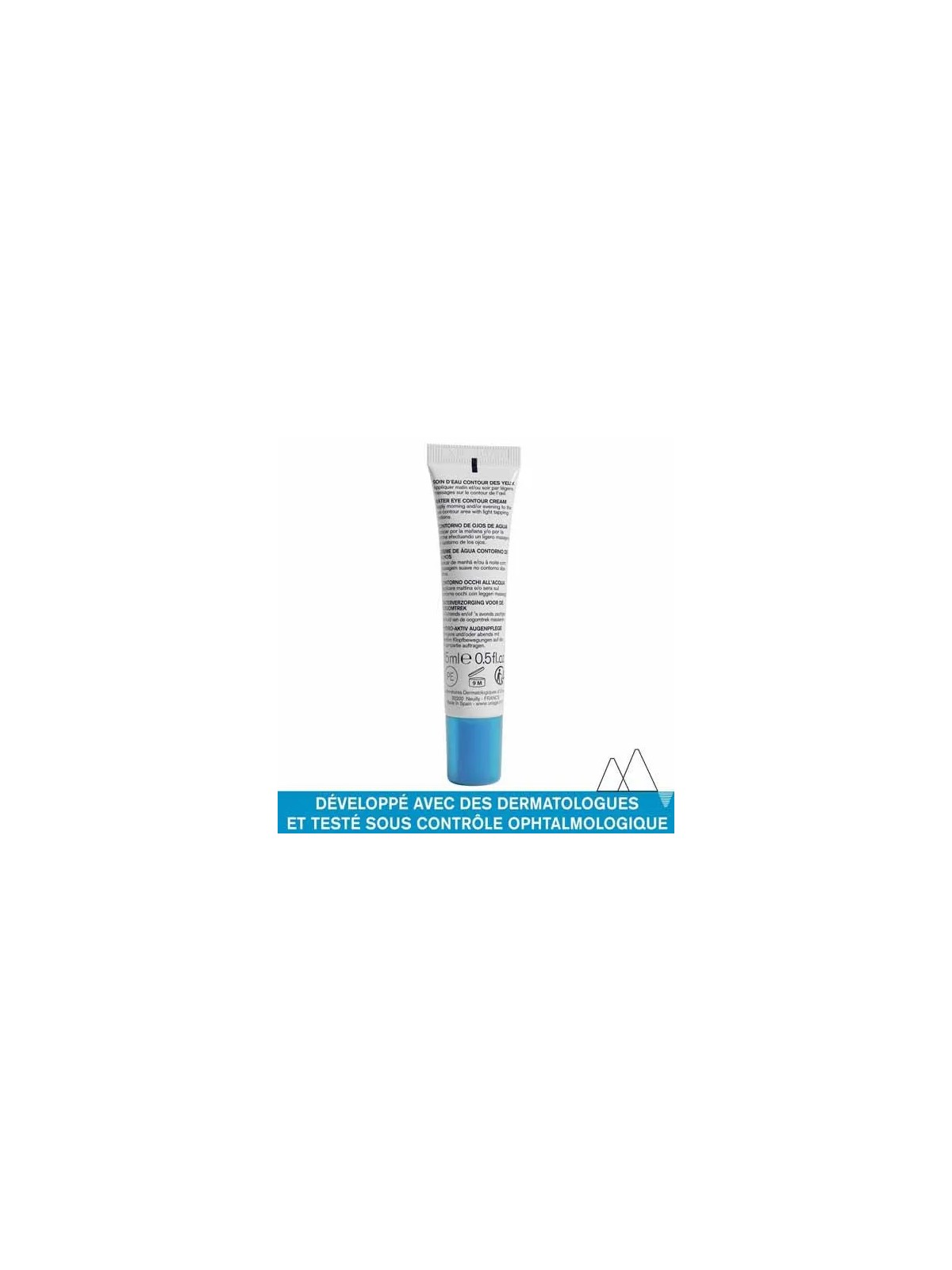 Uriage Eau thermale et Hydratation Soin D'eau Contour Des Yeux Peaux Sensibles 15ml