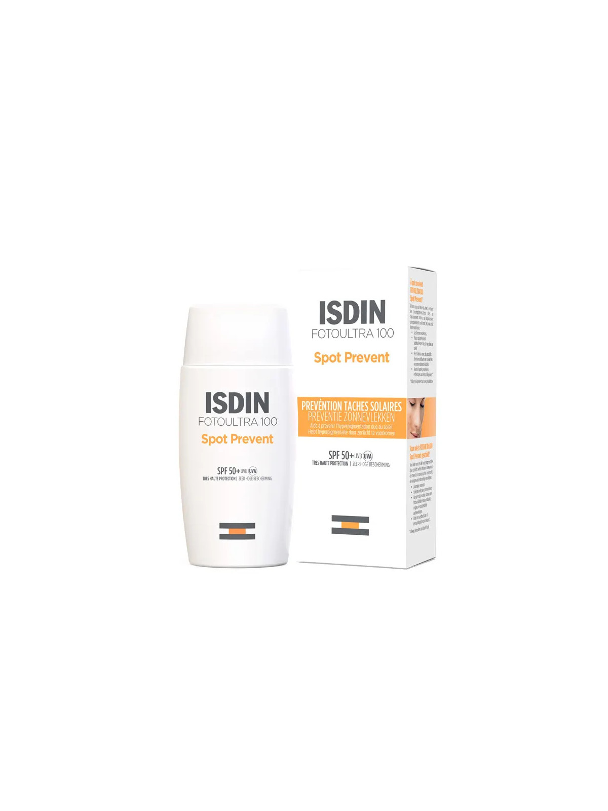 Isdin FotoUltra Spot Prevent Crème solaire anti-taches SPF50+ UV Care 50ml