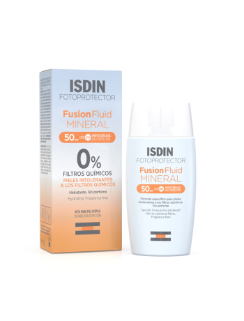 Fotoprotector ISDIN Fusion Fluid MINERAL SPF 50