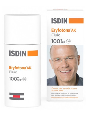 Isdin Eryfotona AK-NMSC Crème Solaire Fluide Visage SPF100+ 50ml