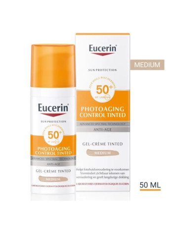 Eucerin Sun Protection Photoaging Control Gel-Crème Teinté SPF50+ 50ml
