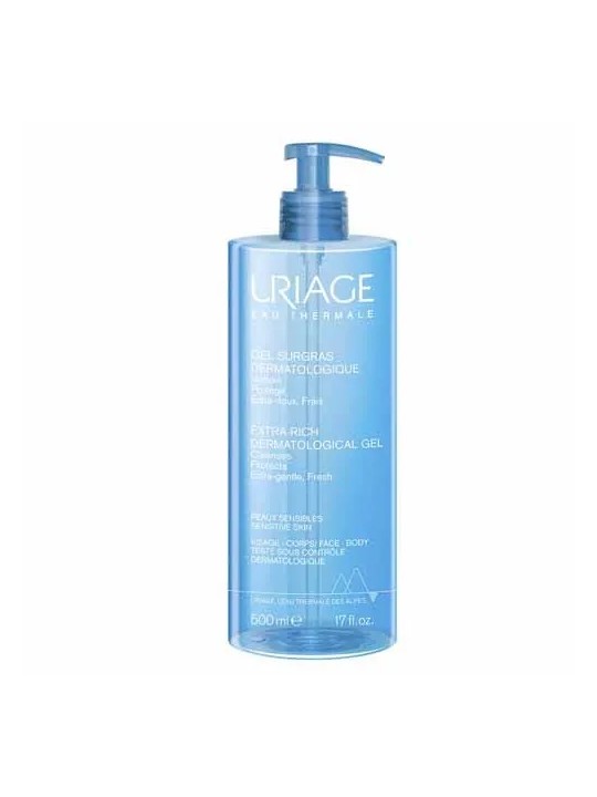 Uriage Hygiène Gel Douche Surgras Dermatologique Peaux Sensibles 500ml