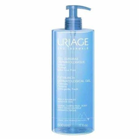 Uriage Hygiène Gel Douche Surgras Dermatologique Peaux Sensibles 500ml