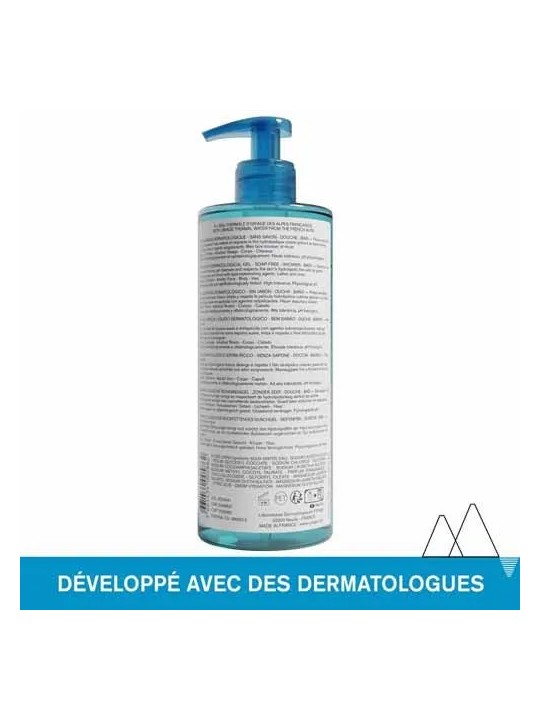 Uriage Hygiène Gel Douche Surgras Dermatologique Peaux Sensibles 500ml