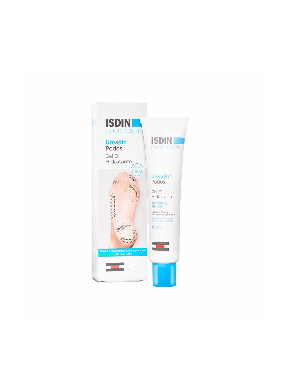 Isdin Ureadin Gel-Huile Hydratant Pieds 75ml