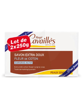 Cavaillès Extra Doux Savon Fleur De Coton 2x250g