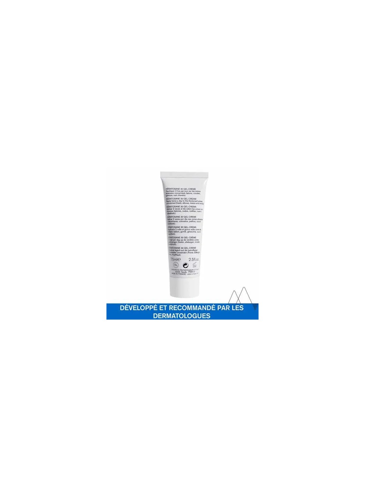 Uriage Keratosane Gel Creme 30 75ml