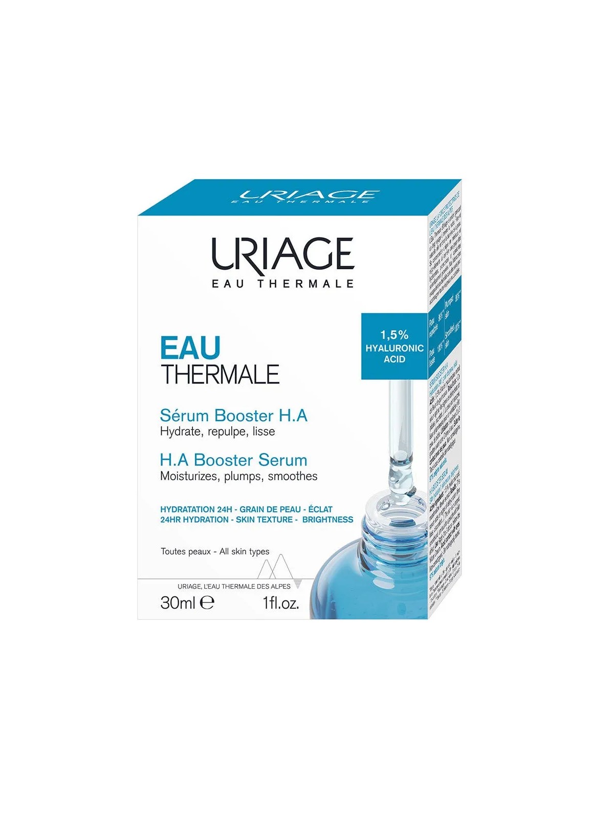 Uriage Eau thermale et Hydratation Sérum Booster H.A 30ml