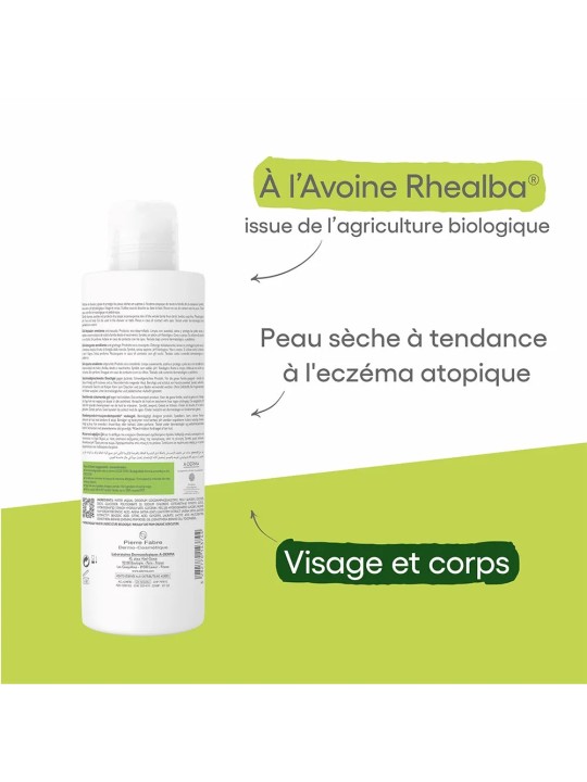 A-Derma Exomega Control Gel Moussant Emollient Peaux A Tendance Atopique 500ml