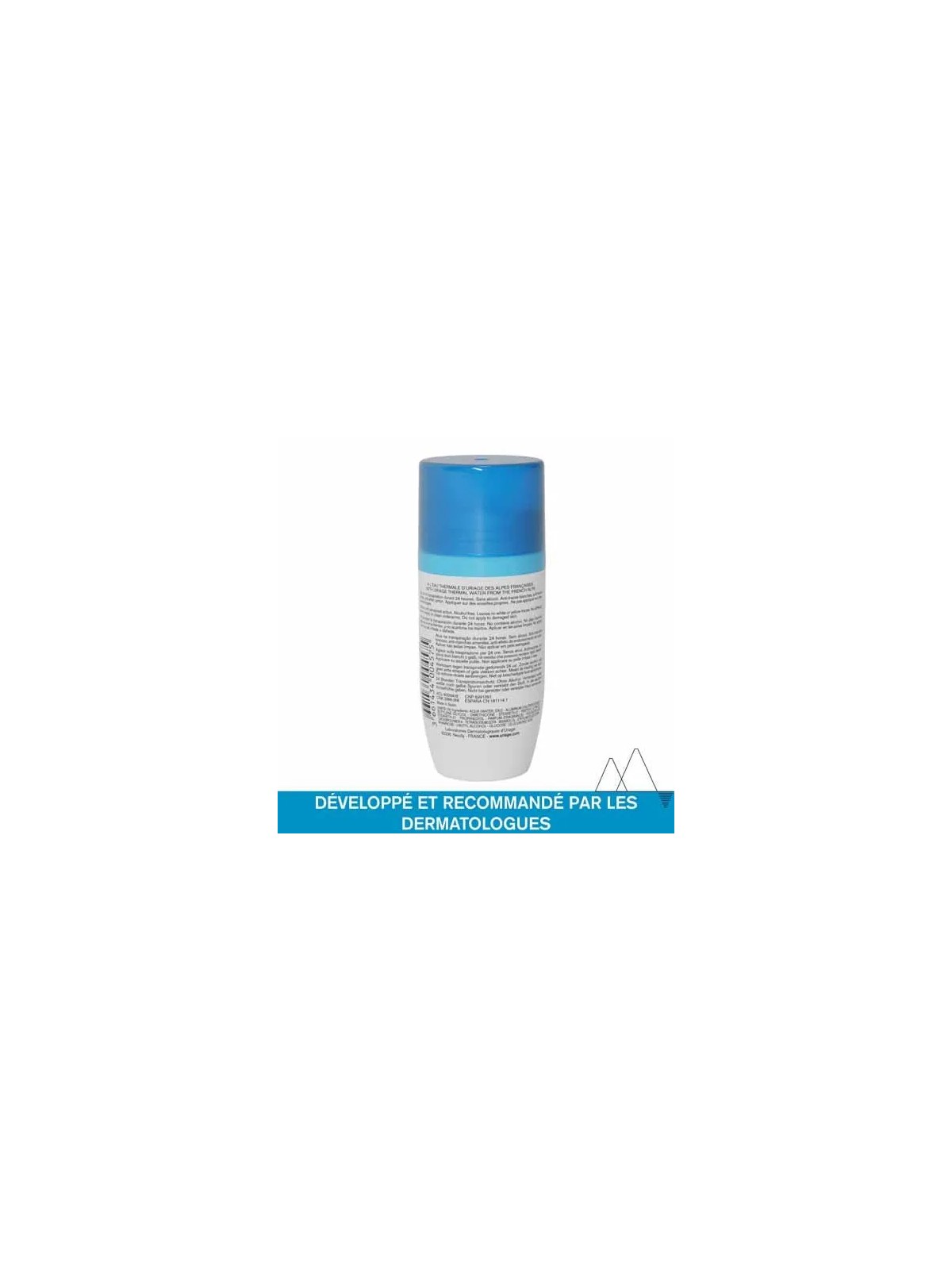 Uriage Hygiène Deodorant Puissance 3 Roll On Peaux Sensibles 50ml