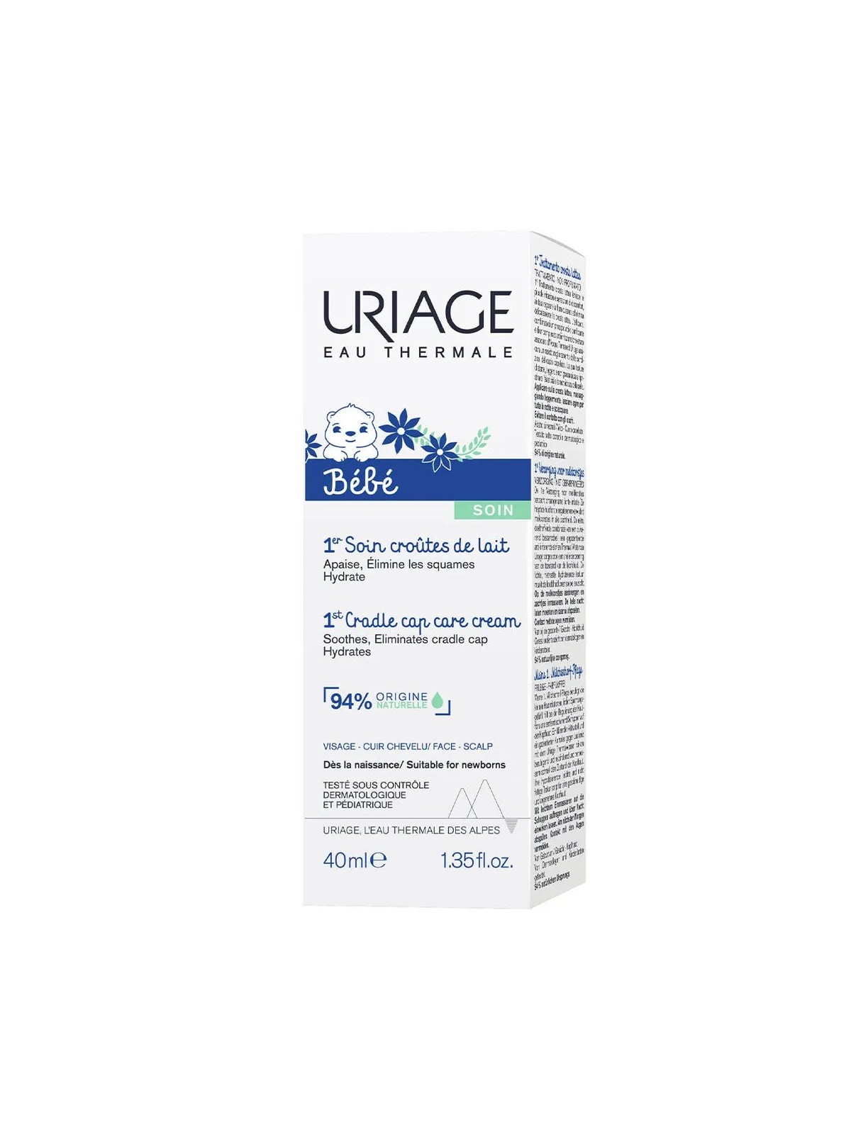 Uriage Bébé 1er Soin Croutes De Lait 40ml