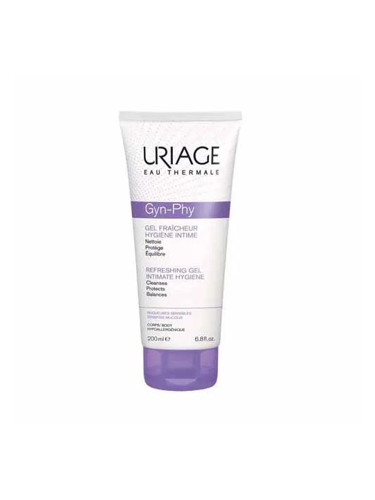 Uriage Gyn-Phy Gel Fraicheur Hygiene Intime Muqueuses Sensibles 200ml