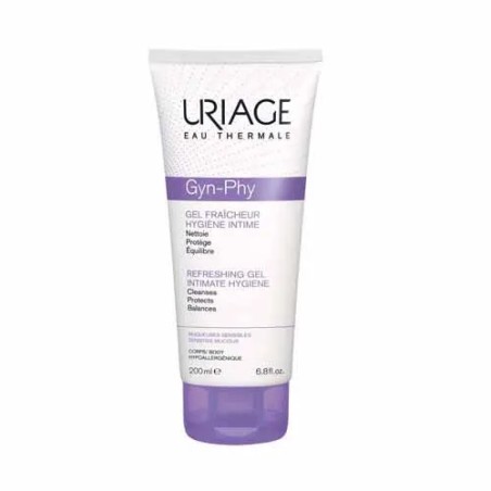 Uriage Gyn-Phy Gel Fraicheur Hygiene Intime Muqueuses Sensibles 200ml