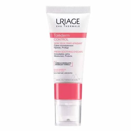 Uriage Tolederm Soin Yeux Frais Apaisant peaux intolérantes et allergiques 15ml