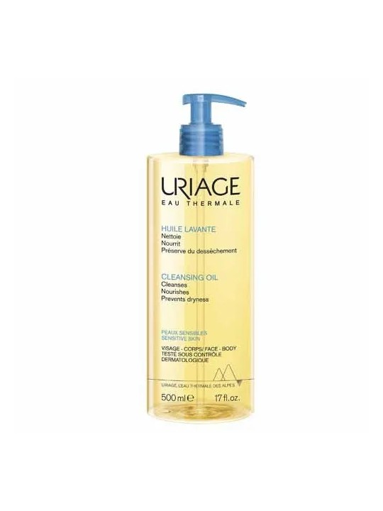 Uriage Hygiène Huile Lavante Peaux Sensibles 500ml