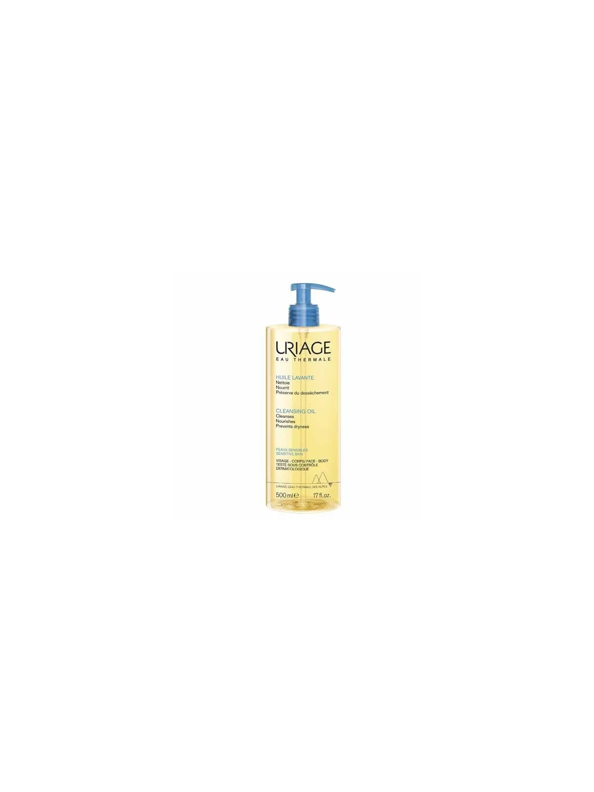 Uriage Hygiène Huile Lavante Peaux Sensibles 500ml