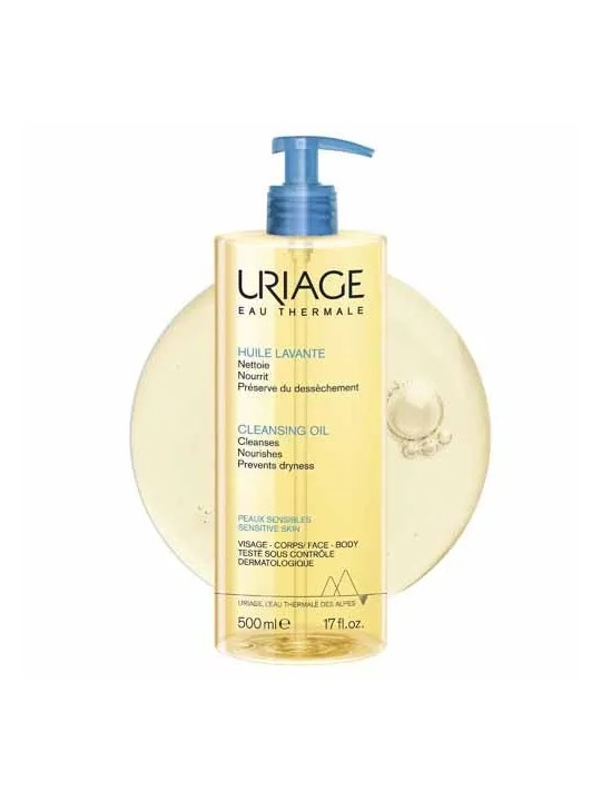 Uriage Hygiène Huile Lavante Peaux Sensibles 500ml