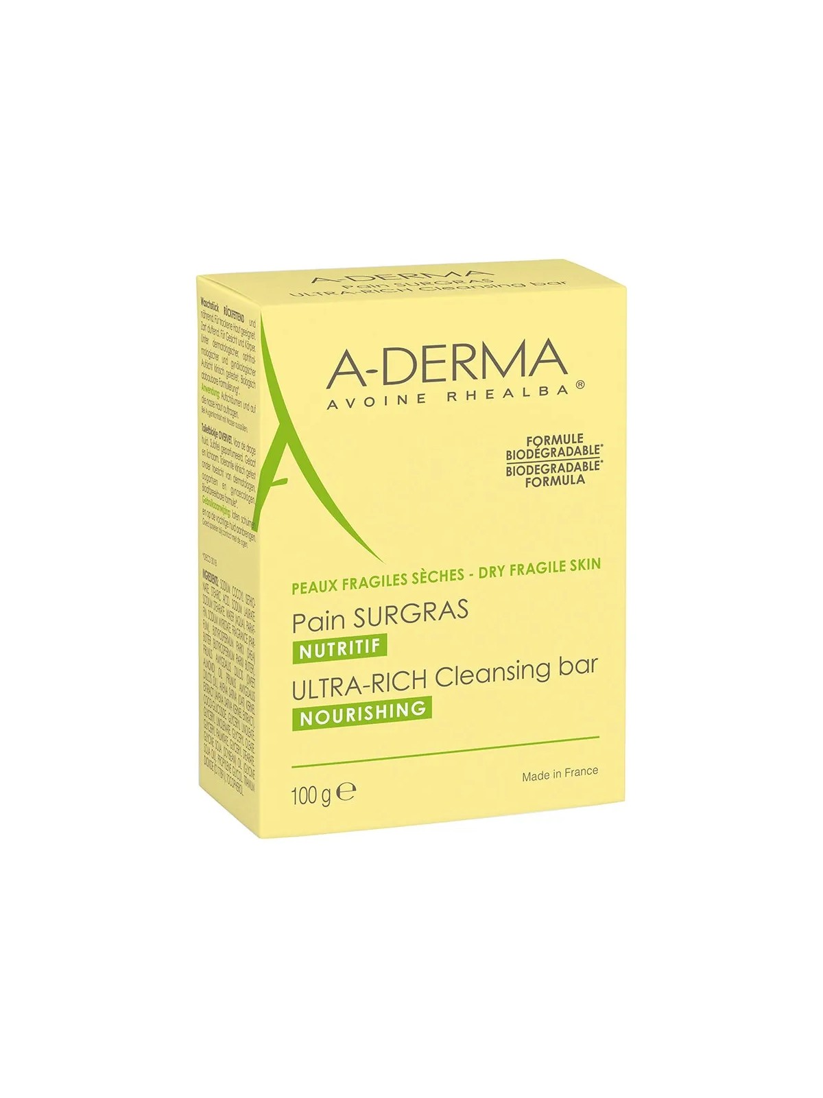 A-Derma Avoine Rhealba Pain Surgras 100g