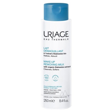 Uriage Hygiène visage Lait Demaquillant Visage Et Yeux Peaux Normales A Seches 250ml