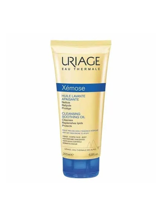 Uriage Xémose Huile Lavante Apaisante Peaux Tres Seches A Tendance Atopique 200ml