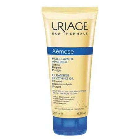 Uriage Xémose Huile Lavante Apaisante Peaux Tres Seches A Tendance Atopique 200ml