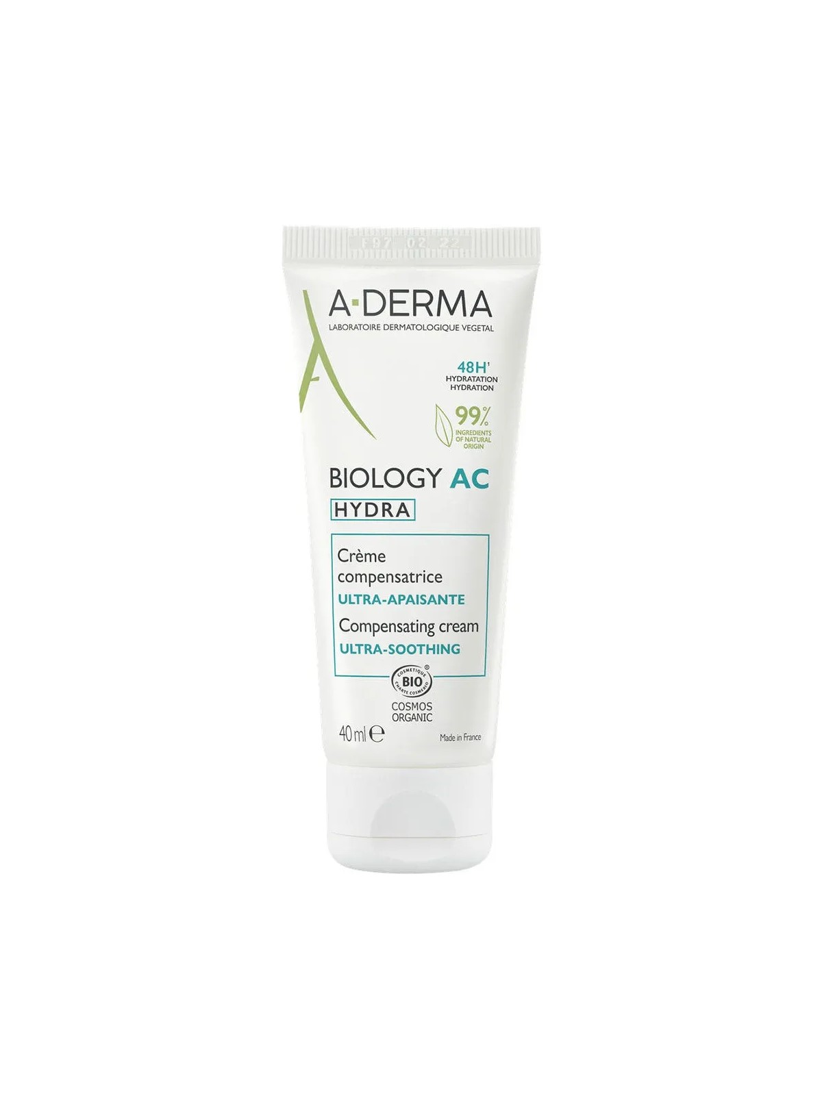 A-Derma Biology AC Crème Compensatrice Ultra-Apaisante Hydra 40ml