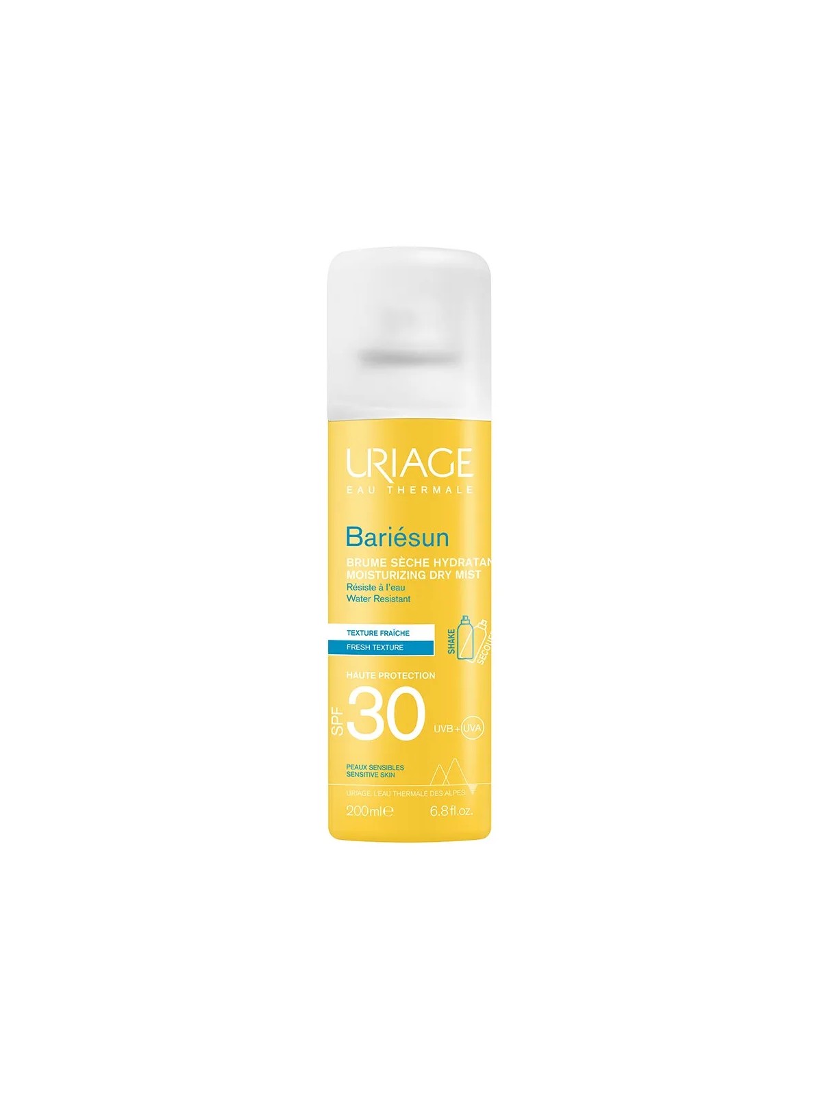 Uriage Bariésun Brume Seche Spf30 Peaux Sensibles 200ml