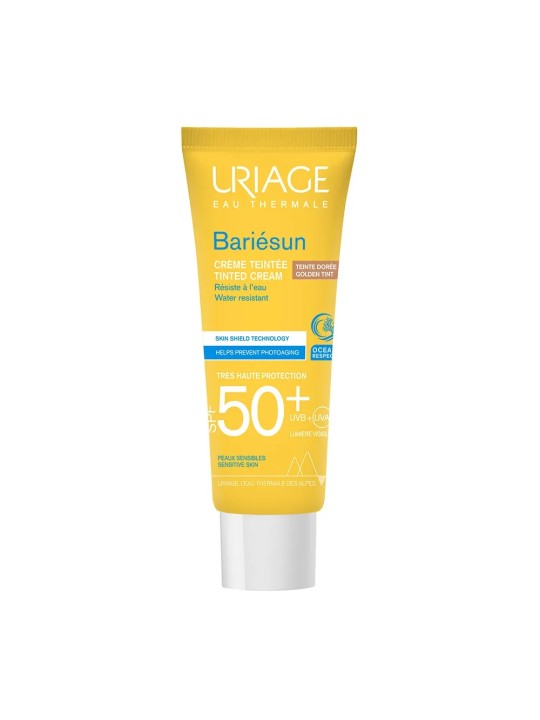 Uriage Bariésun Crème Teintée SPF50+ Teinte Dorée 50ml