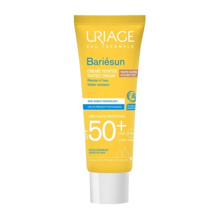 Uriage Bariésun Crème Teintée SPF50+ Teinte Dorée 50ml