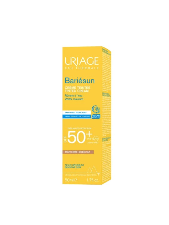 Uriage Bariésun Crème Teintée SPF50+ Teinte Dorée 50ml