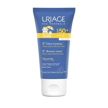 Uriage 1ers Soins Bébé 1ère Crème Minérale SPF50+ 50ml